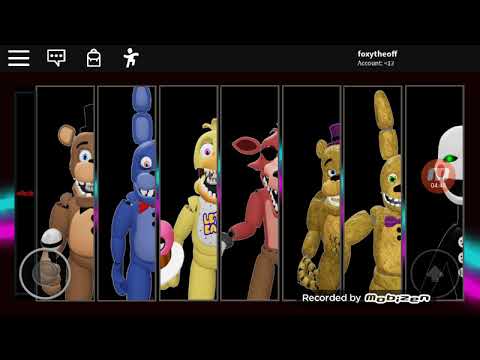 Fredbear S Mega Roleplay Update 1 Showcase Youtube - update ii fredbears mega roleplay roblox