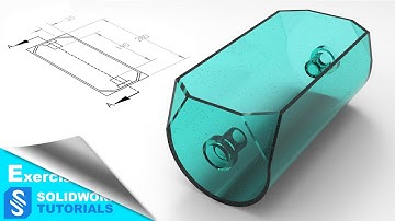 SolidWorks Exercise No8   Downloadable Drawing Sheet