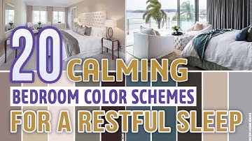 20 Calming Bedroom Color Schemes For a Restful Sleep
