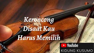Download Mp3 Cover Keroncong "DISAAT KAU HARUS MEMILIH" Gudang lagu Download Mp3 Cover Keroncong "DISAAT KAU HARUS MEMILIH"