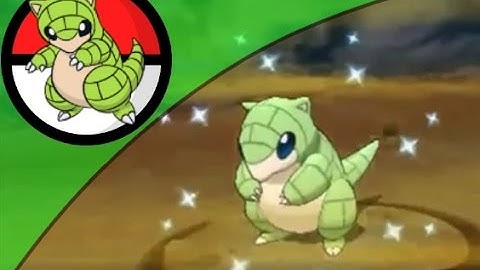 Live!!! Shiny Sandshrew after 472 Random Encounters!!