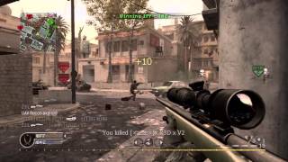 My luck on cod4 these past few days...