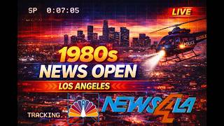Knbc News Open Reimagined In Clic 80S Style