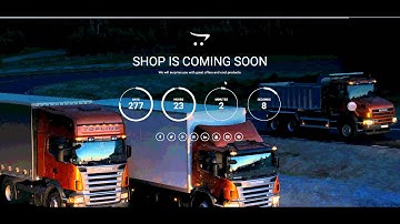 Open Cart - Coming Soon page with countdown