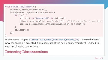 Detecting Disconnections and Managing Active Connections in C+ +  Boost Asio