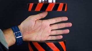 HYDRAULIC PRESS VS PLASTIC HAND AND TOYS | The Crusher