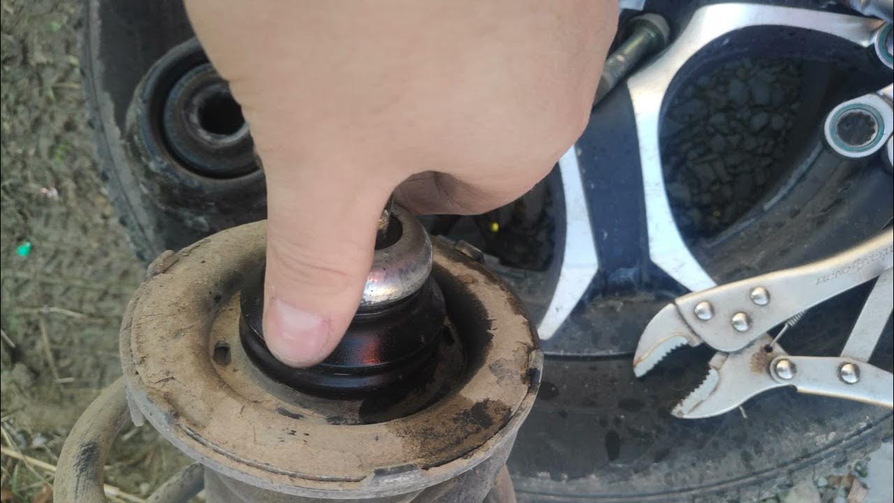 Опорный подшипник honda fit GD1 - YouTube