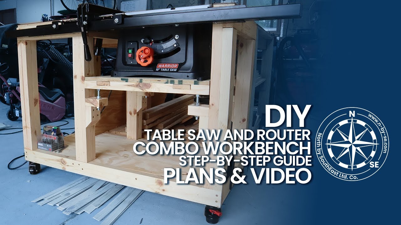 DIY Table Saw and Router Combo Workbench: Step-by-Step Guide | Plans ...