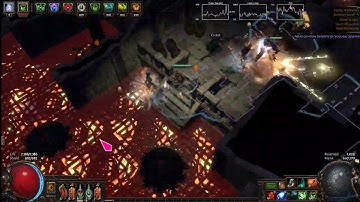 Path of Exile 3.4 - 5-min 5-key Uber Lab run | Big DPS Summoner