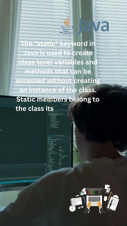 What is the purpose of the "static" keyword in Java?#java#programming# ...