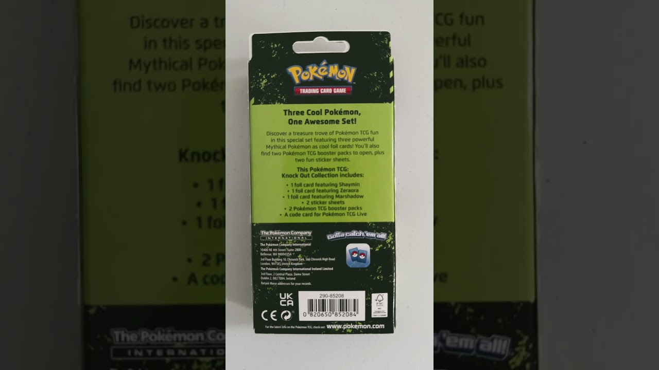 Shaymin Knock Out Collection Box 