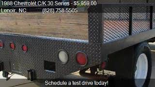1988 Chevrolet C/K 30 Series custom deluxe for sale in Lenoi