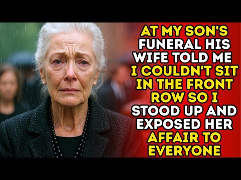 At My Son&#39;s Funeral, His Wife Told Me I Couldn&#39;t Sit in the Front Row. So I Exposed Her Affair