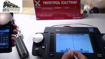 Model trains ESU ECOS Testing sound decoder HO Rivet Counter Operator HO Scale Trains EMD SD40-2