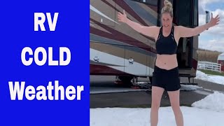 RV Cold Weather Tips- RV in Winter- RV Newbies