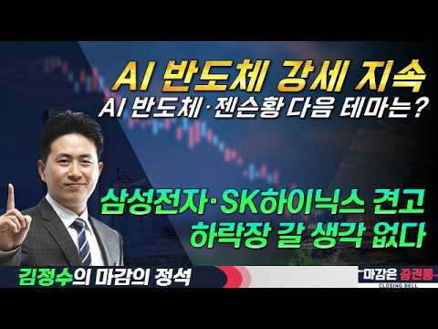 AI 반도체발 수급 확산 주목/삼성전자·SK하이닉스 중심축 굳건 #AI반도체 #젠슨황 #재건 #삼성전자 #SK하이닉스 #국내증시 #김정수