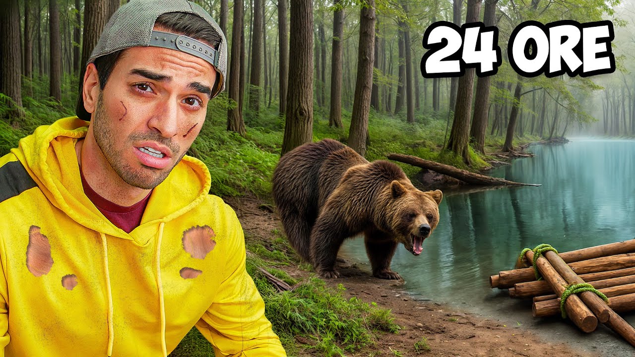 SOPRAVVIVO 24 ORE NELLA FORESTA DA SOLO