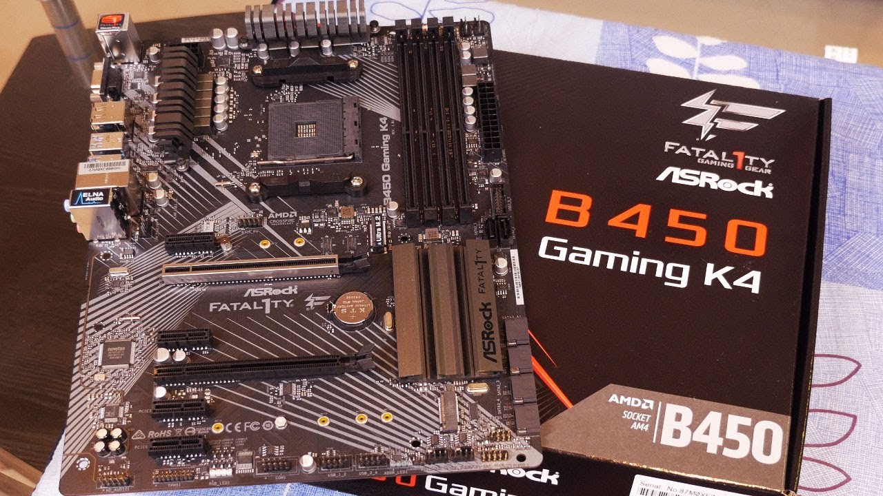 Asrock Fatal1ty B450 Gaming K4 Review The B450 For Everyone Youtube
