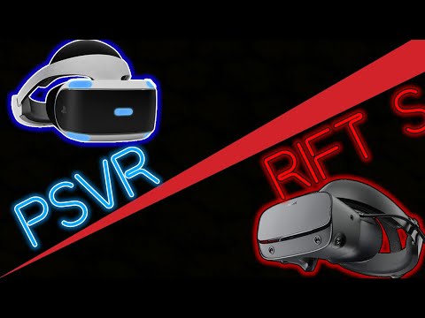 PSVR V.S. Oculus Rift S