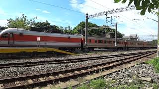 128次自強號通過大林車站 20220706