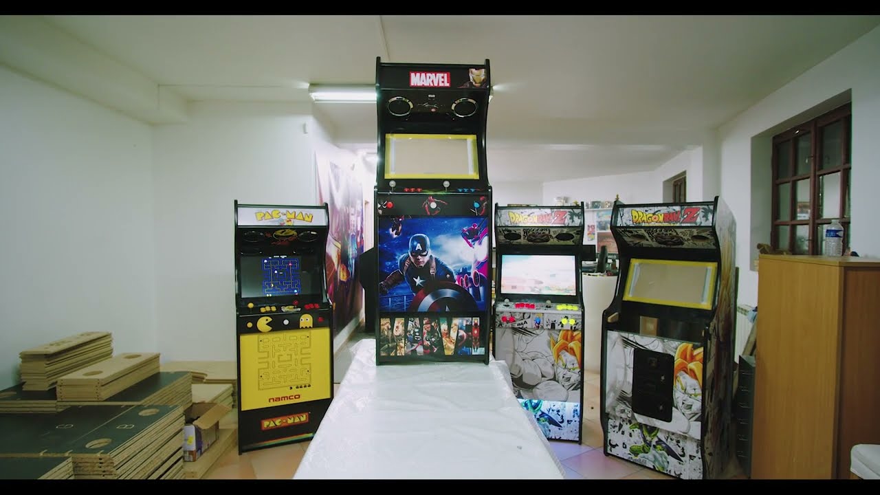 JDF ARCADE - Construction de borne d'arcade, kit en bois