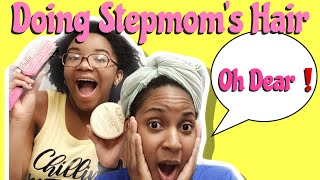 My Stepmom Let Me Do Her Hair For The First Time