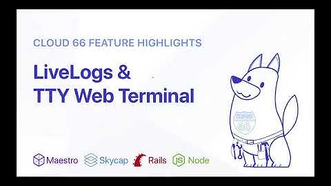 Cloud 66 Feature Highlights: LiveLogs & TTY Web Terminal