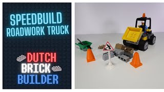 SPEED BUILD || Roadwork Truck || Lego 60284