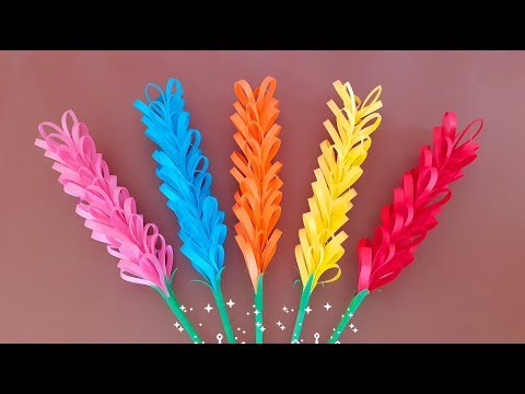 Video: Kağıt çiçekler Nasıl Katlanır