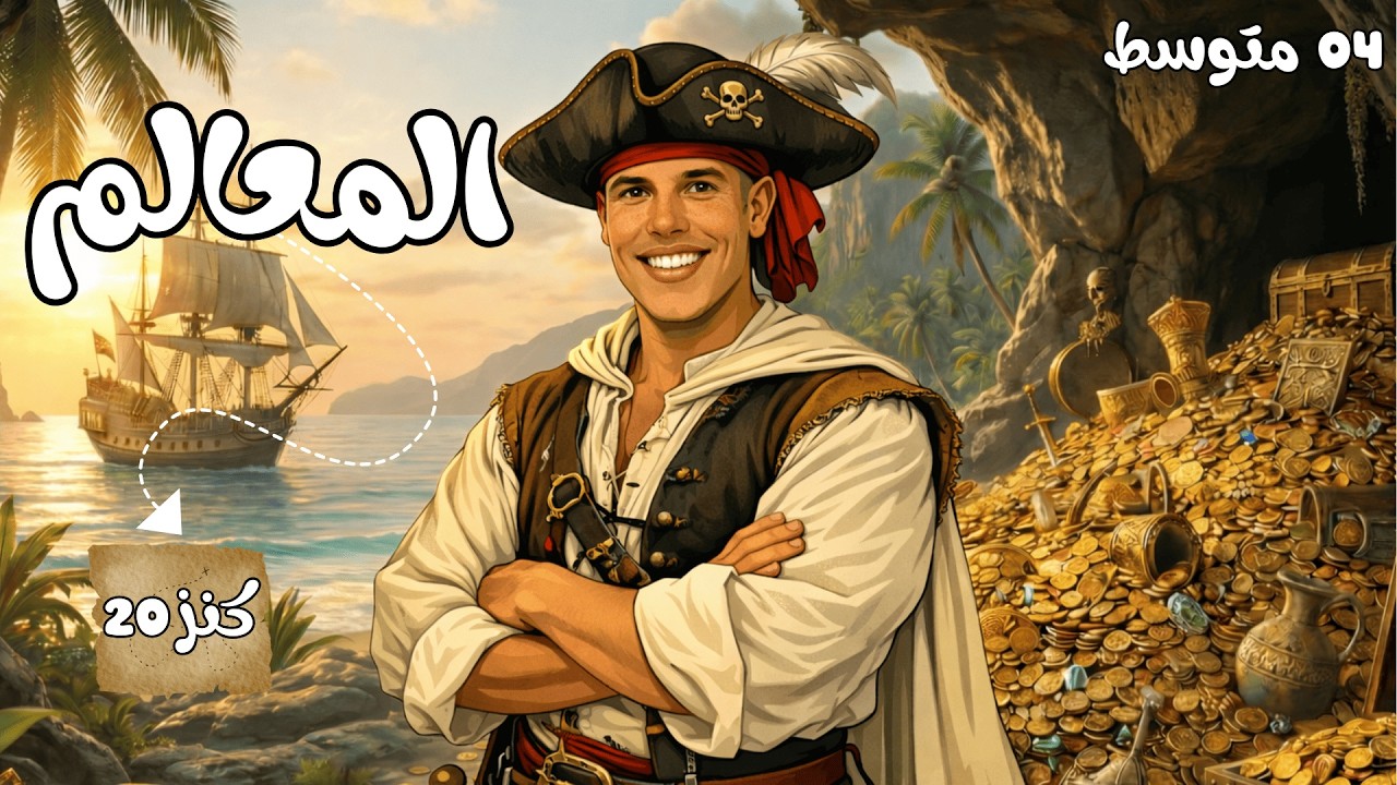 المراجعة النهائية والشاملة للمعالم، لـ 04 متوسط، جميع تفاصيل الدرس وأفكار التمارين، في الرياضيات.