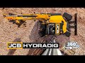 Watch JCB HYDRADIG In-Cab View in 360°