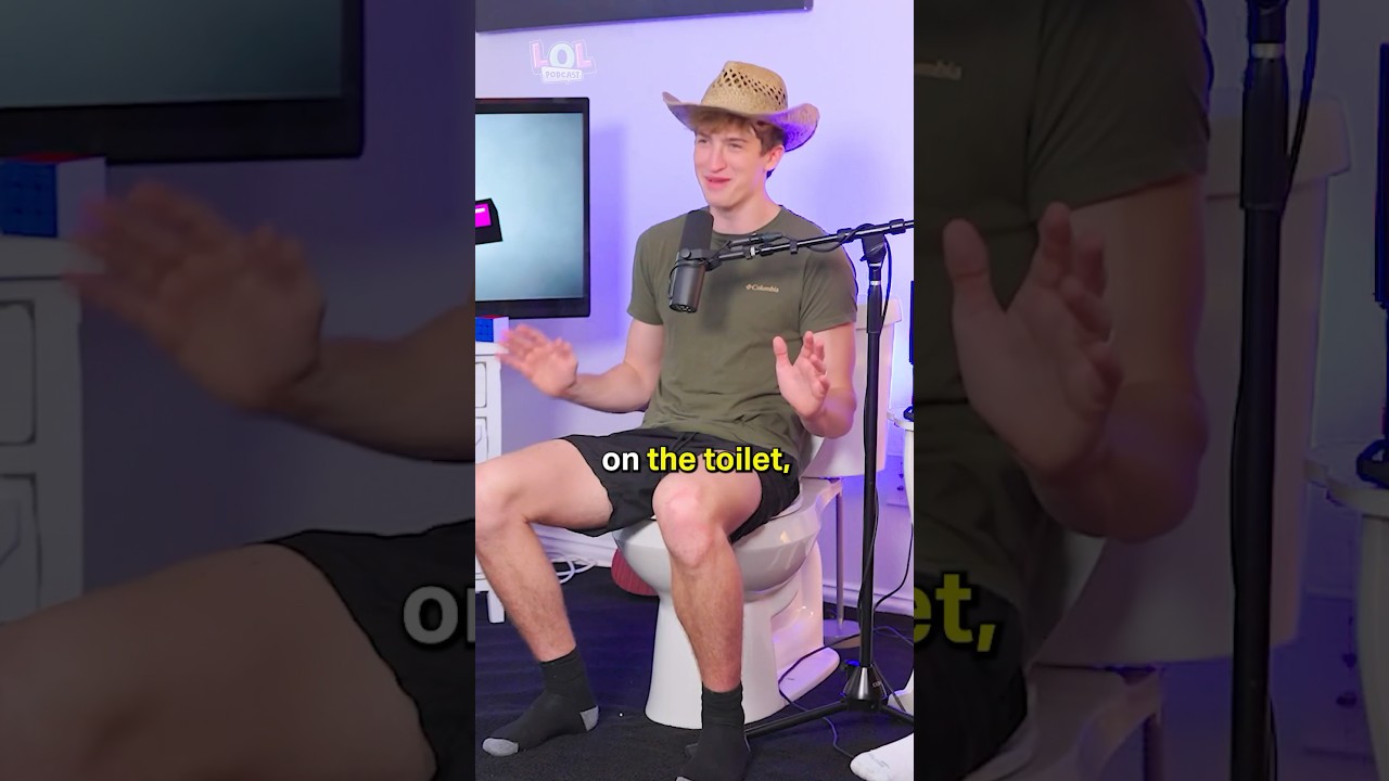 He Does What on the Toilet!?