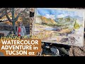 What Happened in Tucson? Watercolor Workshop Recap, Angela Fehr &amp; Madeline Island School of the Arts