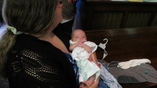 Little CJ's Baptism , Saint Marys Church