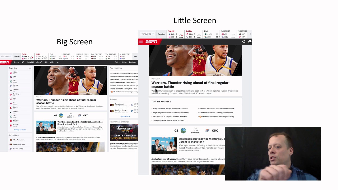 Web and App Design, Part 2