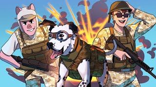 Wildcat's Dog Played CoD With Us!  Modern Warfare Funny Moments(Spare Parts Edition)