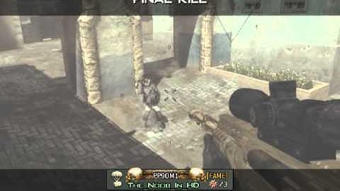 MW3 learning to trickshot...