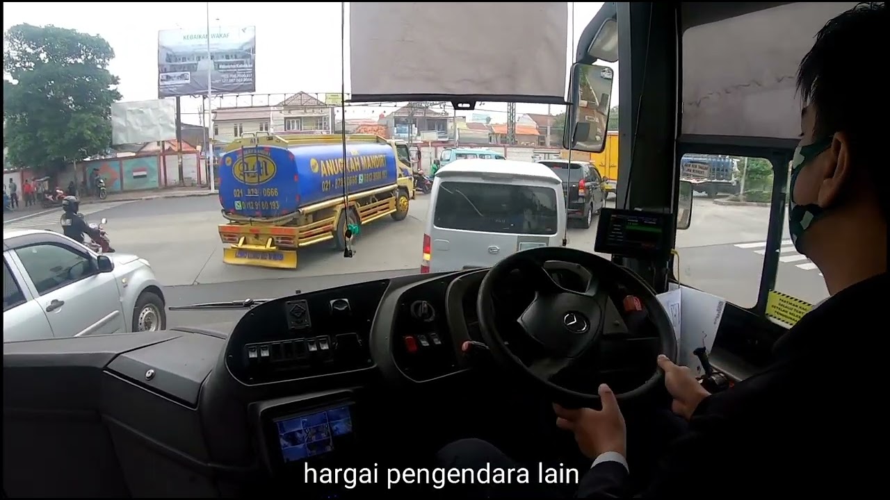 BUS POV DRIVING - BUSWAY MENUJU TEMPAT KIR