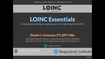 LOINC Tutorial 2016-06-08: Phase 1 of 4 - Overview