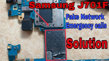 Samsung J701f Fake Network ( Emergency Call only ) Solution