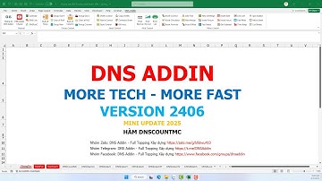 Hàm DNSCountMC trong DNS Addin 2406 - Tính tổng hao phí theo điều kiện