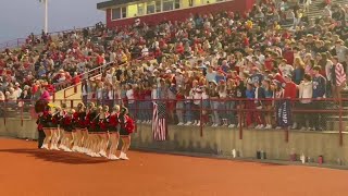 Mason City Student section cheers on Riverhawks