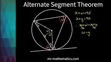 Alternate Segment Theorem | GCSE Maths | Mr Mathematics