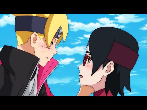 Boruto diz que vai Proteger a Sarada quando ela for Hokage - Boruto: Naruto  The Movie Dublado 