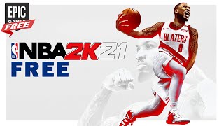 NBA 2K21 is FREE Epic Games Store