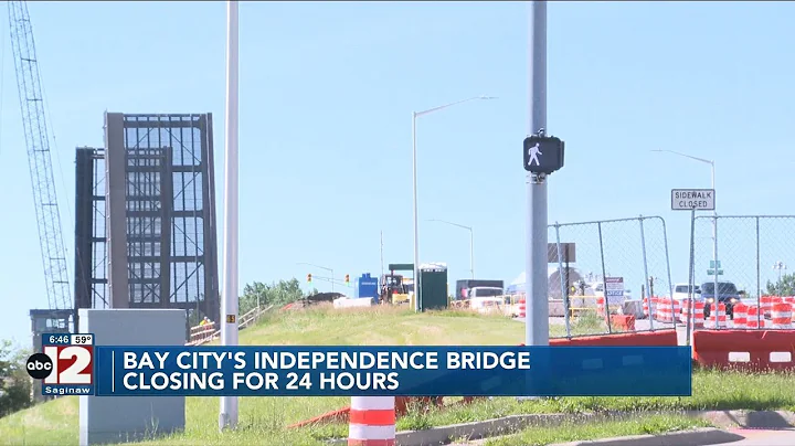 Bay City's Independence Bridge to close for 24 hours starting Wednesday evening