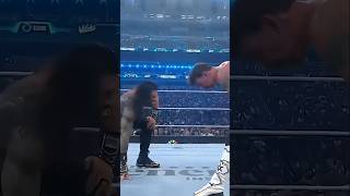 The Rock shocked 😱😱 #shortsviral #viralshorts 🔥🔥 #wwesmackdown #wweraw #romanreigns #wwe2k22