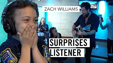 Zach Williams surprises a very special KSBJ listener - AND SINGS WITH HER!