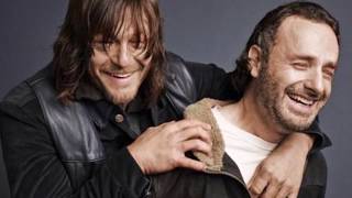 Walking dead bromance Rick and Daryl, Norman and Andrew