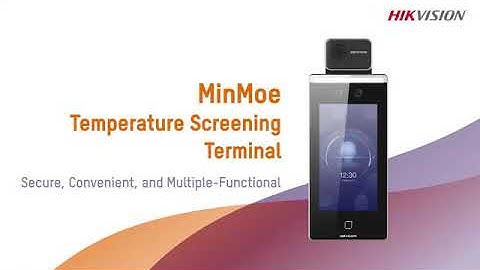 HIKVISION MinMoe Face Recognition Terminal